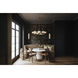 Caelum 9 Light 44.5 inch Patina Brass Chandelier Ceiling Light